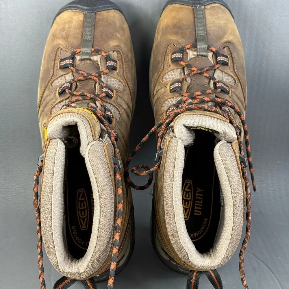 Keen Men's DETROIT XT Waterproof Soft Toe work Boots size 13